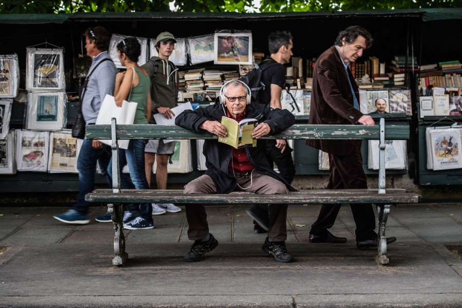 QUAI DE SEINE / BOUQUINISTE / RELAXNEWS