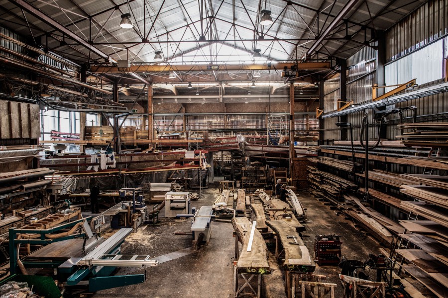 BENJAMIN KUENTZ / REPARATION DE BATEAUX / BREST