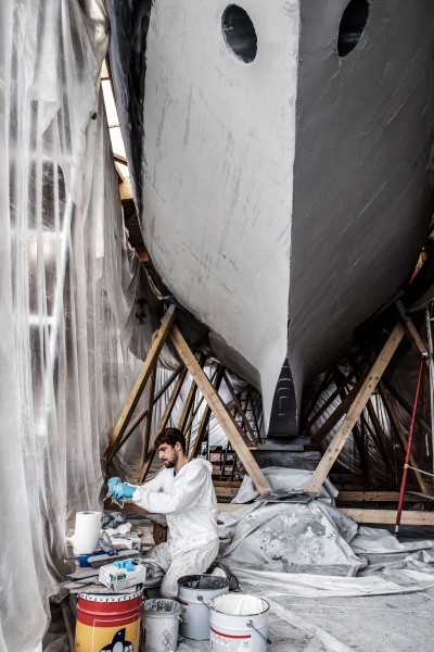 BENJAMIN KUENTZ / REPARATION DE BATEAUX / BREST