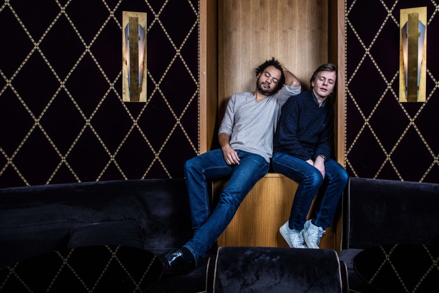 ALEX LUTZ  ET FABRICE EBOUÉ / JDD 
