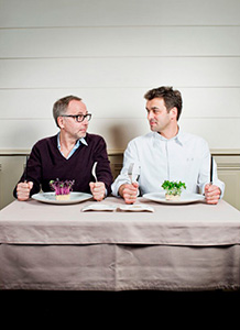 Fabrice Luchini et Jerome Brochot  Le Point