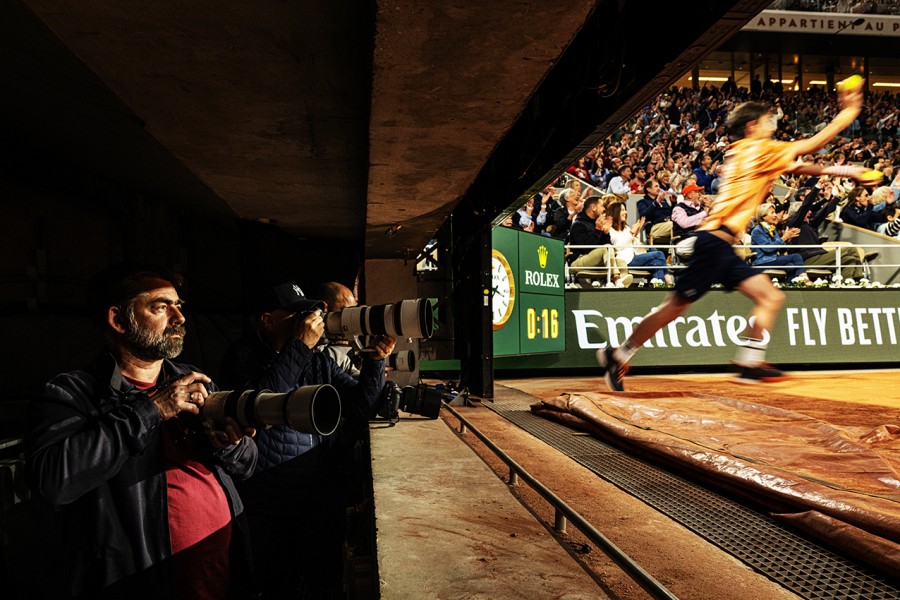 ROLLAND GARROS / PHOTOGRAPHE / GALA