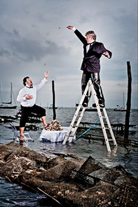 Yves Camdeborde et Joël Dupuch